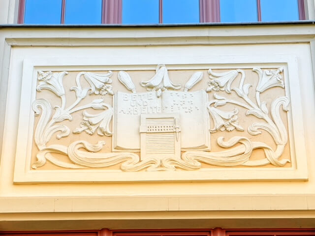 Gebäude der früheren Blinden- und Taubstummenschule in Weimar