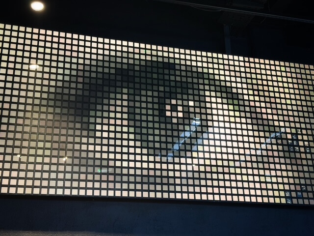 Auge aus der Ausstellung „DARK MATTER“