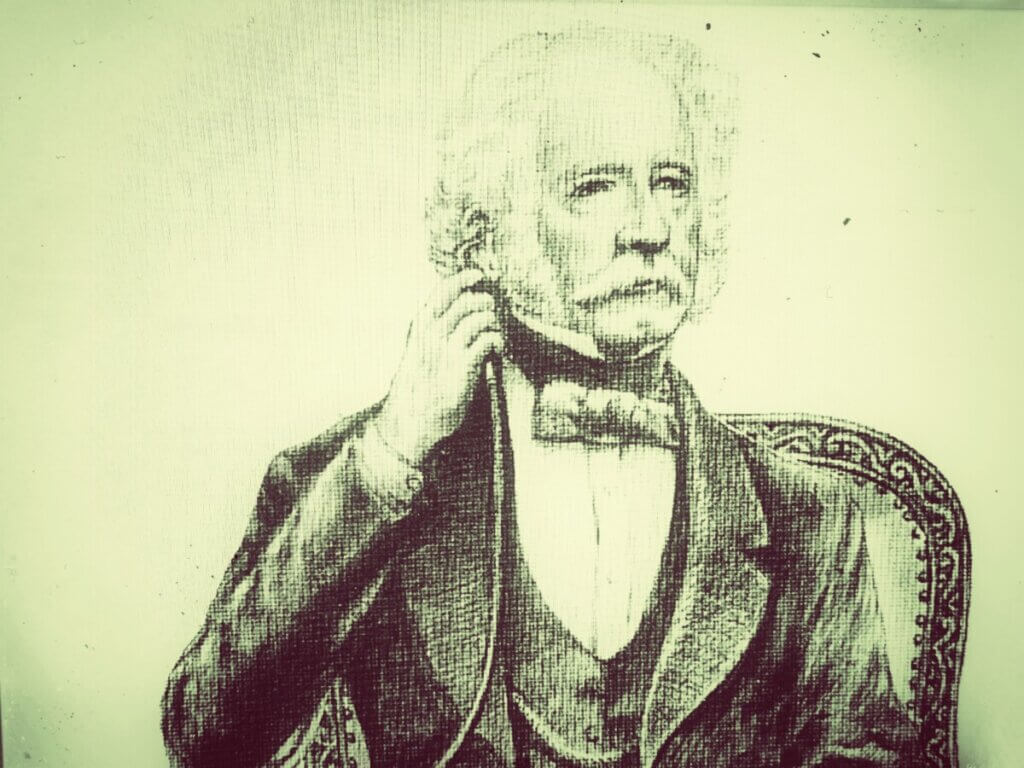 Foto aus Rainer Hüls Buch „Die Hand am Ohr“