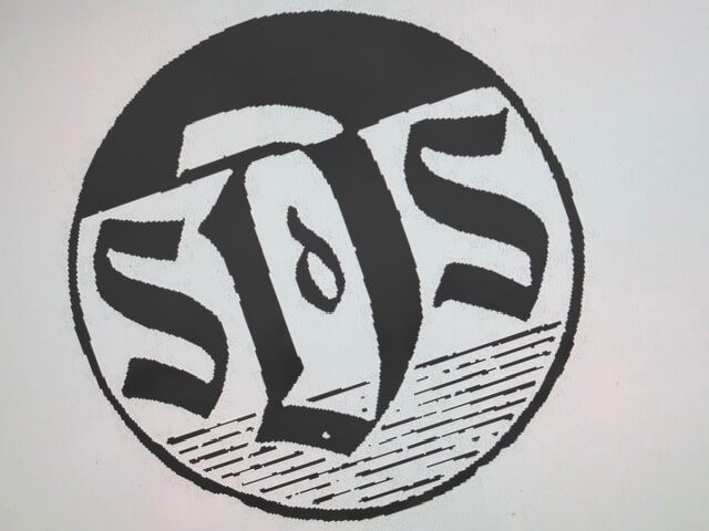 Logo und Schutzzeichen eines Schwerhörigenvereins in den ersten Jahrzehnten des 19. Jahrhunderts - hier Deutscher Schutzverband der Schwerhörigen