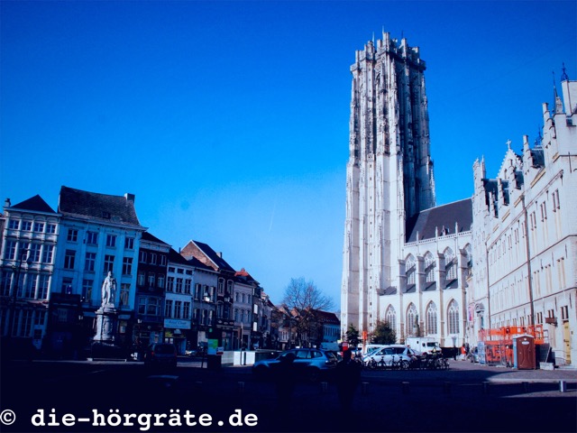 Glockenturm in Mechelen - zum Beitrag über das Glockenspiel von Mechelen