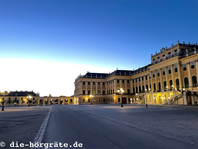 Impression aus Wien zu einem Beitrag auf die-hörgeräte.de über Hören und Nicht-Hören in Wien, Schloss Schönbrunn